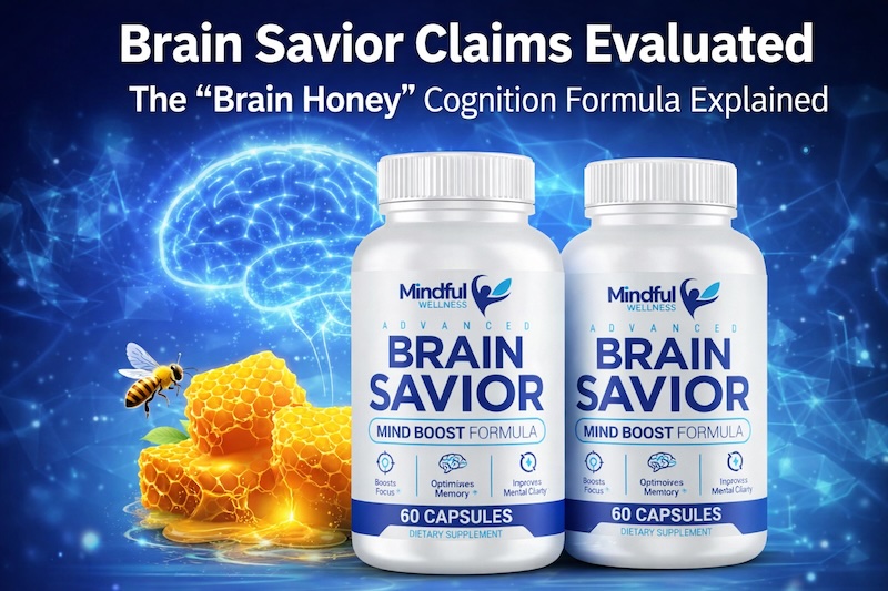 Brain Savior Supplement Bottle